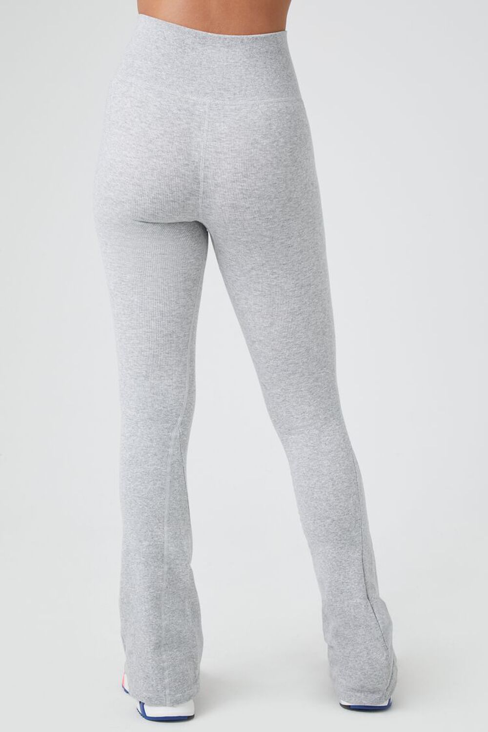American Apparel Cotton Spandex Jersey High-Waist Leggings- Heather Gray,  MEDIUM