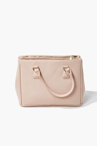 TAUPE Structured Square Satchel, image 3