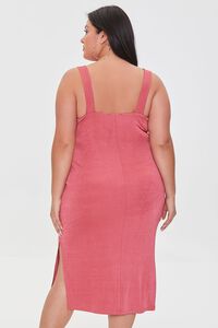 ROSE PETAL Plus Size Cutout O-Ring Dress, image 3