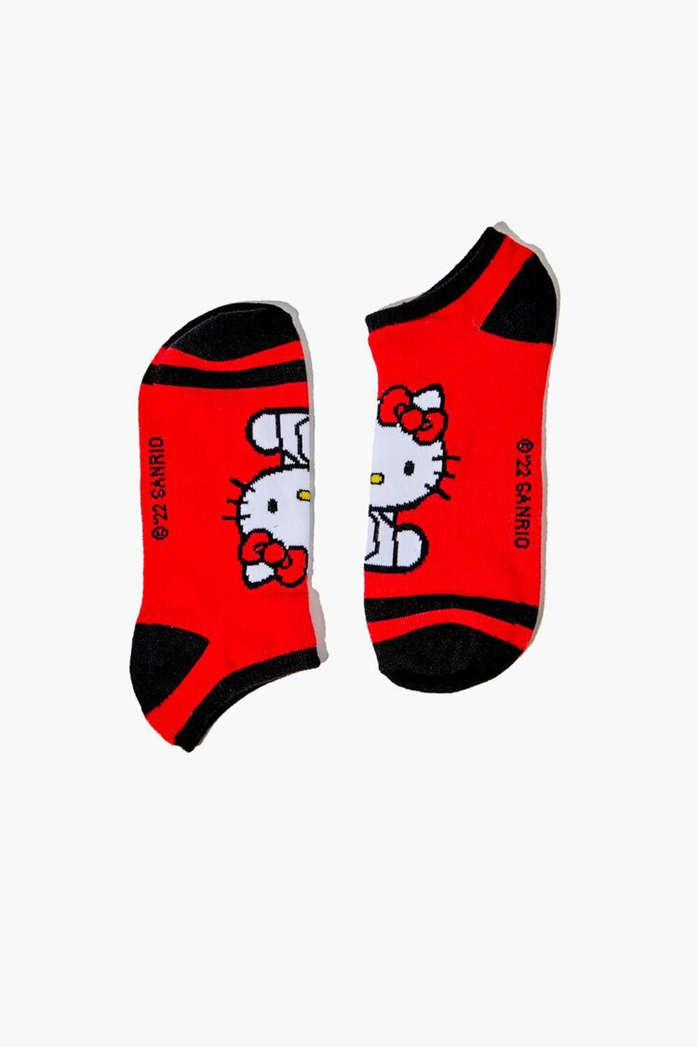 RED/MULTI Hello Kitty Ankle Socks - 5 pack, image 2