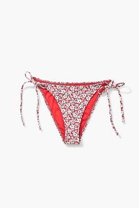 RED/MULTI Floral Print Bikini Bottoms, image 5