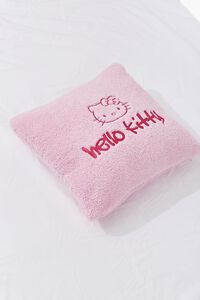 PINK/MULTI Embroidered Hello Kitty Throw Pillow, image 2