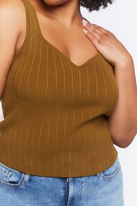 BEECH Plus Size Ribbed Sweater-Knit Top, image 5