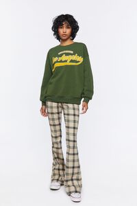 GREEN/MUSTARD Los Angeles Graphic Pullover, image 5