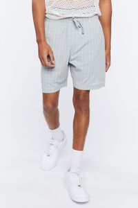 SAGE/WHITE Embroidered Lost Nite Shorts, image 2