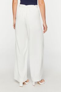 Belted High-Rise Wide-Leg Trousers, image 4