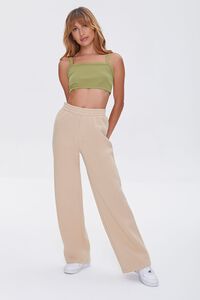TAUPE French Terry Sweatpants, image 1