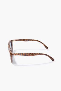 BLACK/MULTI Cheetah Cat-Eye Sunglasses, image 4