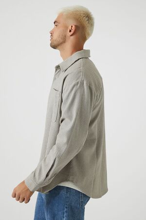 Corduroy Drop-Sleeve Shirt