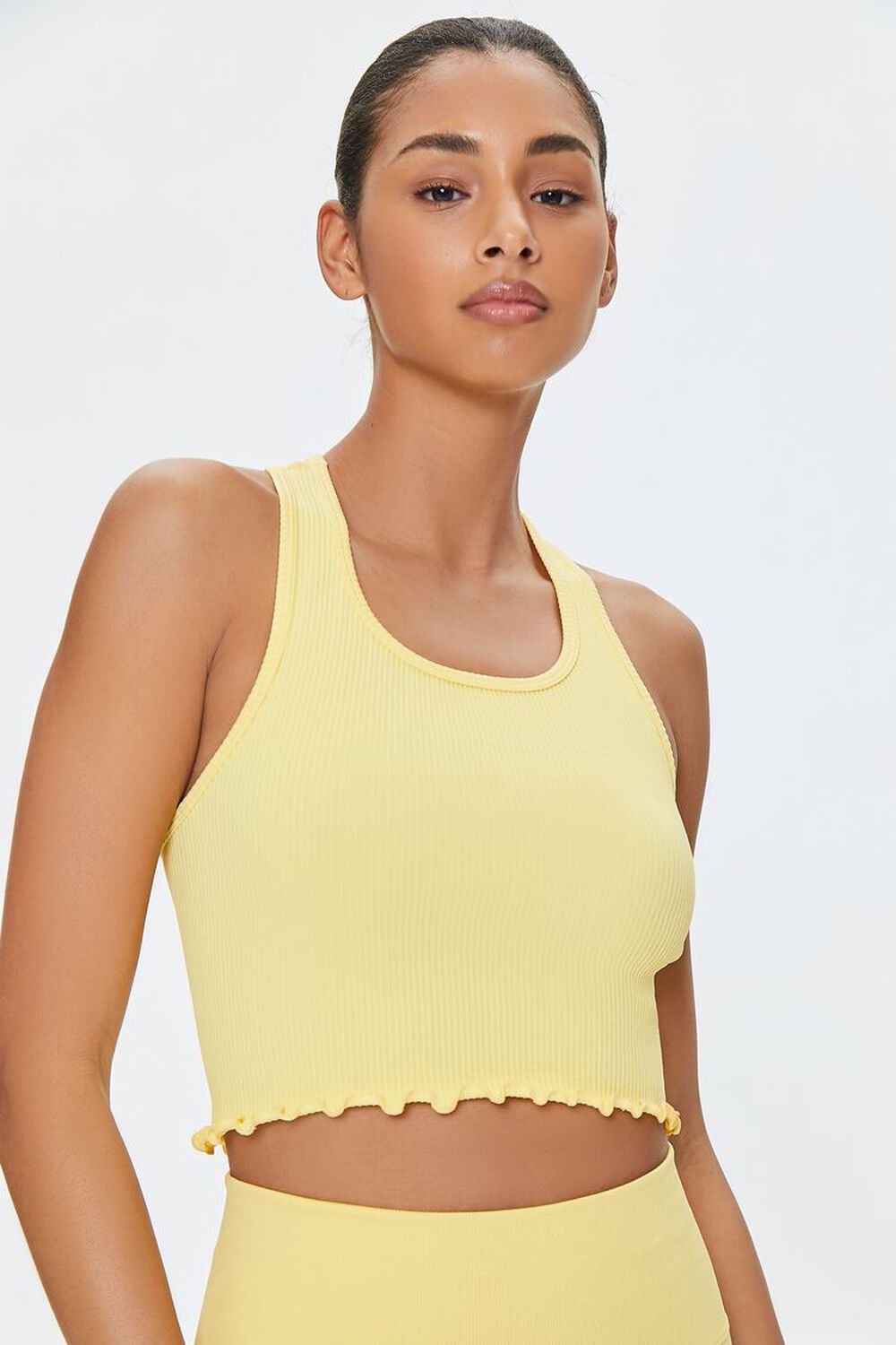 MIMOSA Active Seamless Cropped Tank Top, image 1