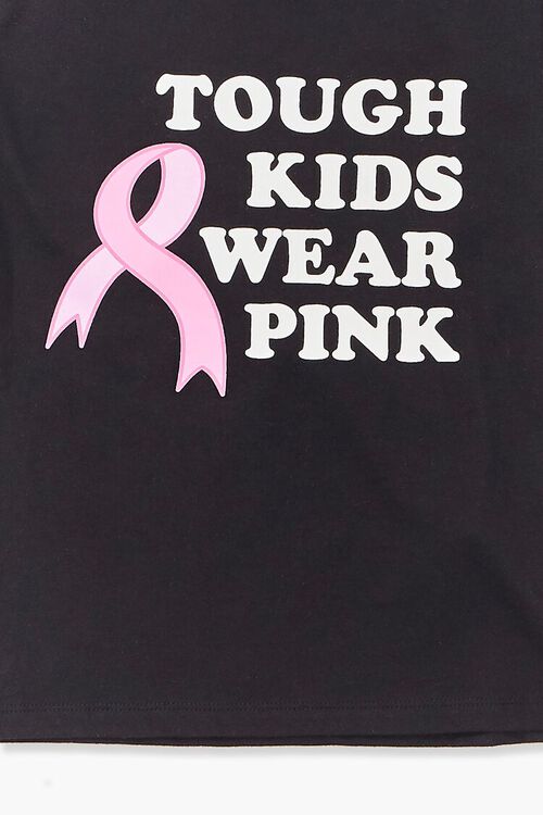 BLACK/MULTI Girls Tough Kids Wear Pink Tee (Kids), image 3