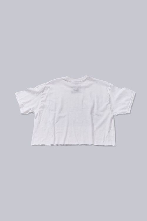 WHITE/MULTI Superbad Graphic Cropped Tee, image 2