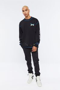 BLACK/MULTI Tapout Graphic Long-Sleeve Tee, image 4