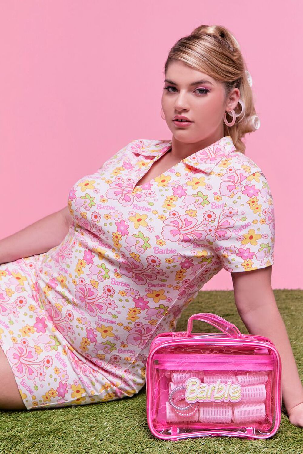 Barbie™ Graphic Zip-Up Beauty Bag