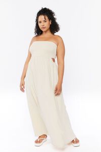 SANDSHELL Plus Size Sleeveless Cutout Maxi Dress, image 4