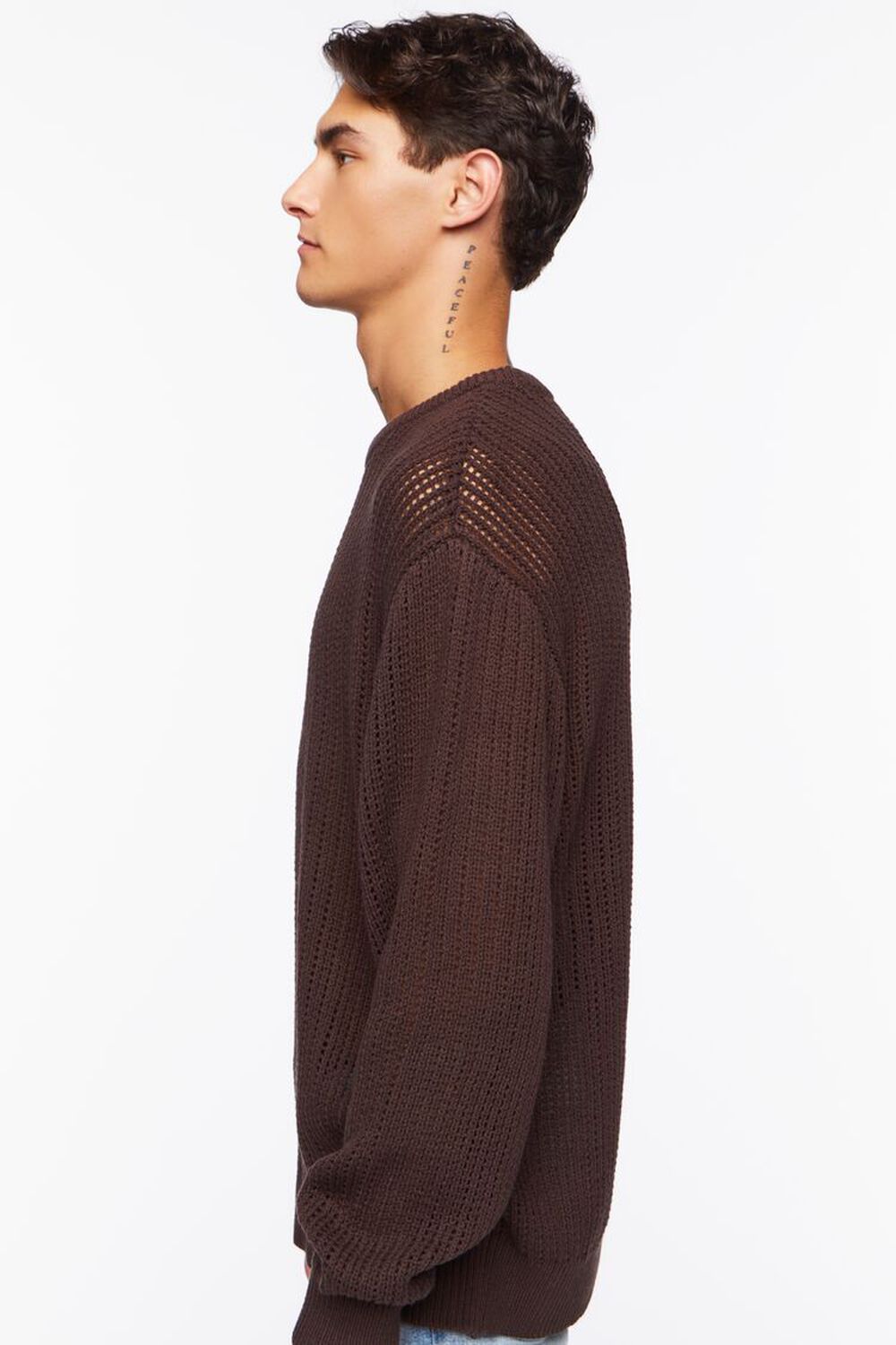 COCOA Open-Knit Crew Sweater, image 2