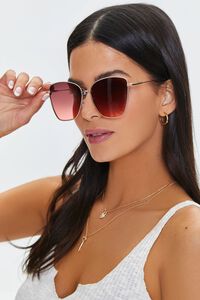 Cat-Eye Tinted Sunglasses, image 1
