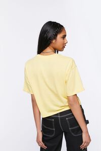 YELLOW/MULTI MTV Graphic Cropped Tee, image 3
