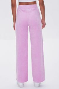 PINK Velour High-Rise Sweatpants, image 4