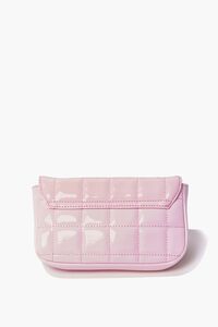 PINK Quilted Chain Crossbody Bag, image 3