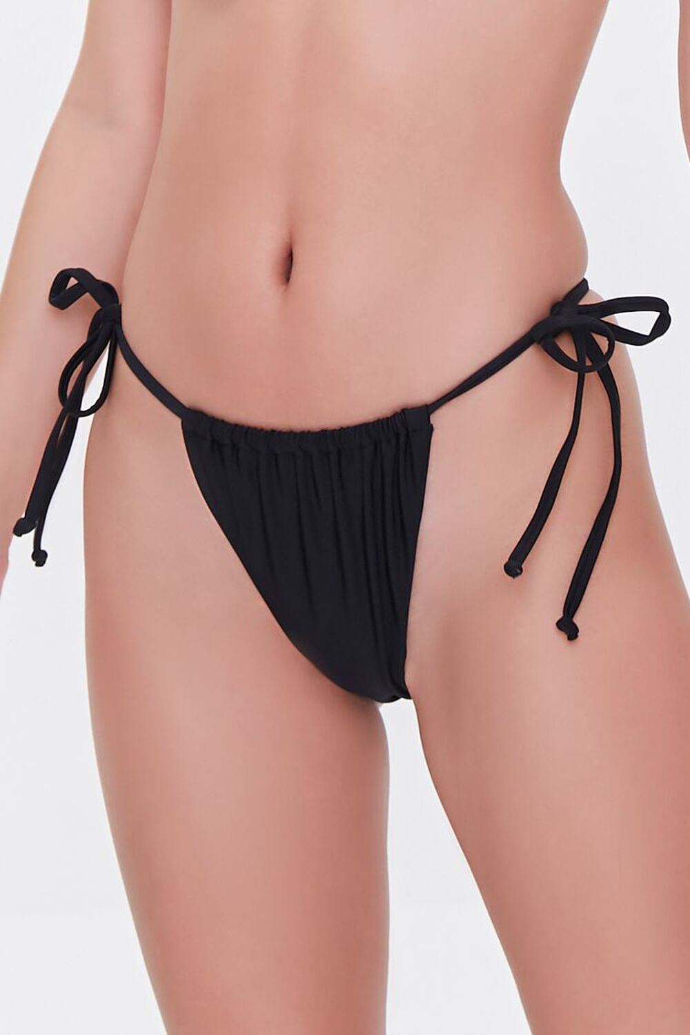 BLACK String Bikini Bottoms, image 2