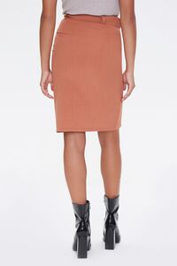 RUST Belted Mini Skirt, image 4