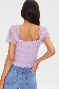 LAVENDER Tiered Puff Sleeve Top, image 3