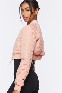 BLUSH Active Quilted Bomber Jacket, image 2