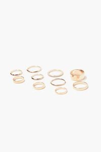 ROSE GOLD High-Polish Ring Set, image 1