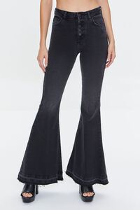 BLACK High-Rise Flare Jeans, image 2