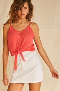 CORAL Knotted Self-Tie Cami, image 6