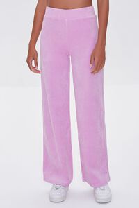PINK Velour High-Rise Sweatpants, image 2