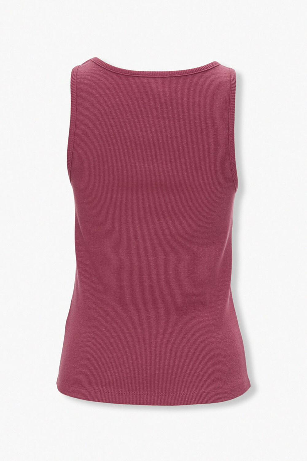 BERRY Ribbed Knit Tank Top, image 3