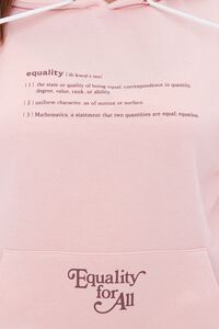PINK/BROWN Plus Size Equality For All Hoodie, image 5