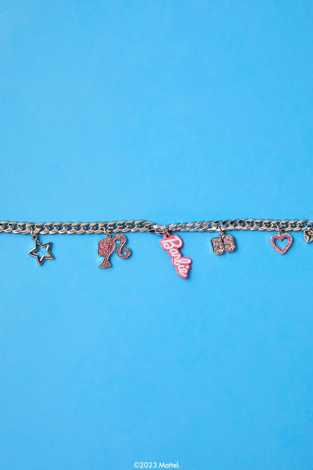 Barbie Rhinestone Charm Bracelet, image 2