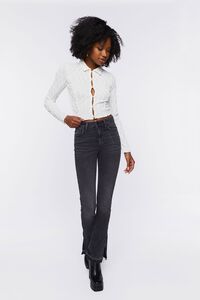 Textured Cropped Shirt, image 5