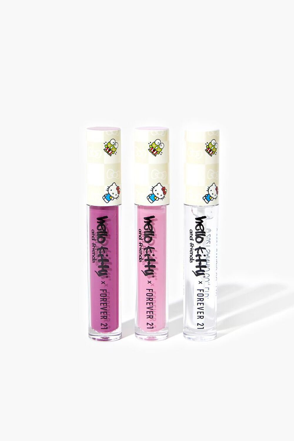 PINK/MULTI Hello Kitty x Forever 21 Lip Gloss Set, image 1