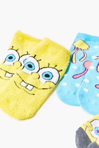 SpongeBob SquarePants Ankle Sock Set - 3 pack, image 2
