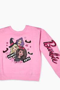 PINK/MULTI Girls Barbie Graphic Pullover (Kids), image 3