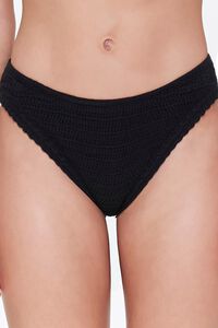 Low-Rise Crochet Bikini Bottoms, image 2