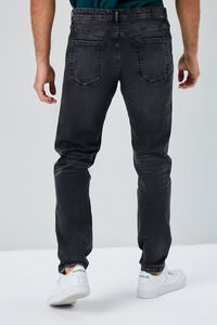 BLACK Stonewash Slim-Fit Jeans, image 4