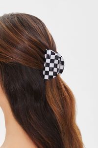 Checkered Claw Hair Clip, image 1