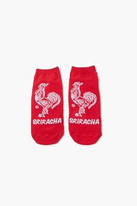 RED/MULTI Sriracha Ankle Socks, image 2