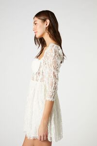 VANILLA Lace Fit & Flare Mini Dress, image 2