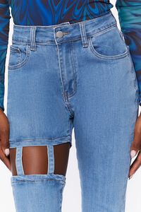 High-Rise Cutout Jeans, image 6