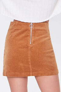 CAMEL Corduroy Mini Skirt, image 4