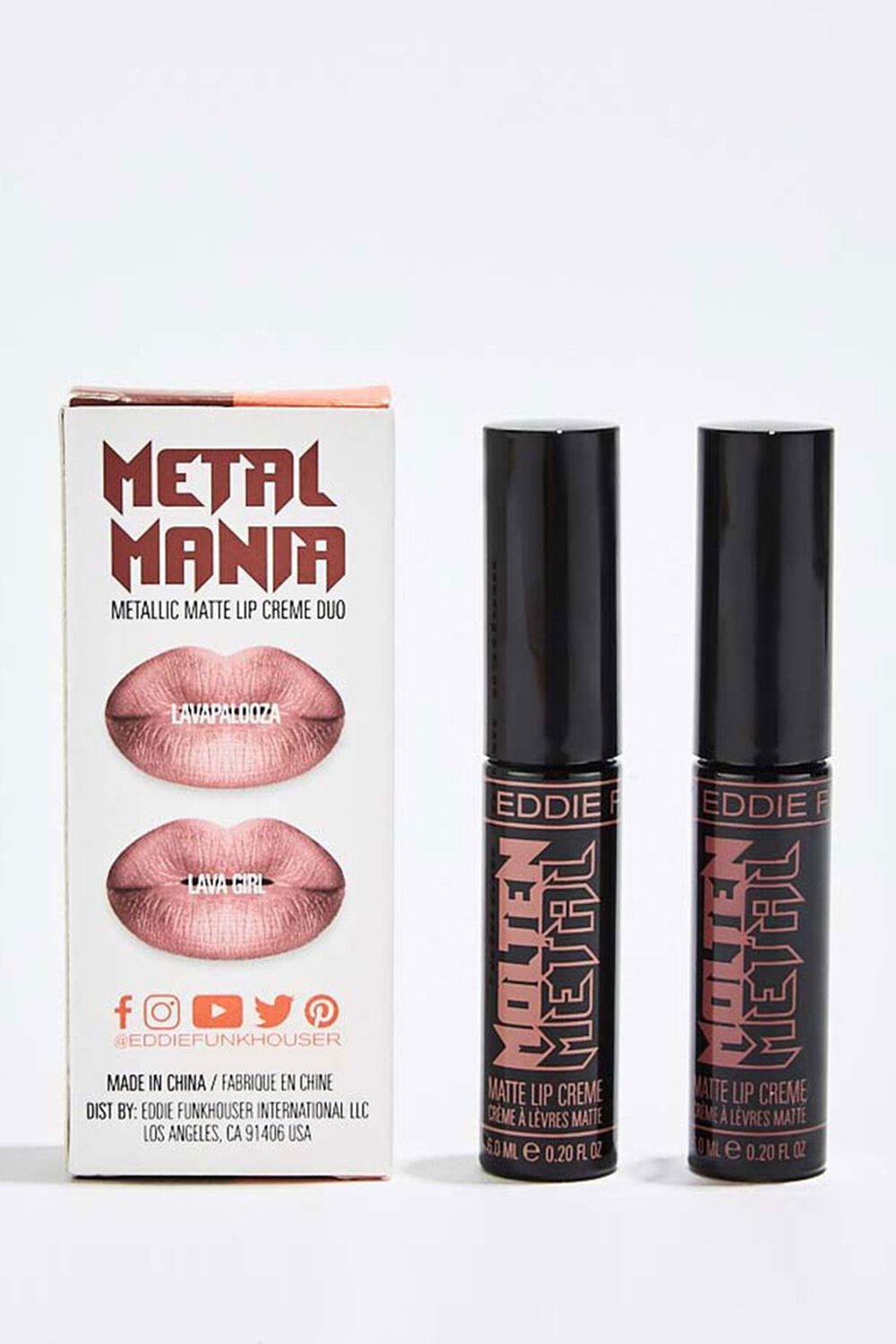 Molten Metal Matte Lip Creme Duo, image 1