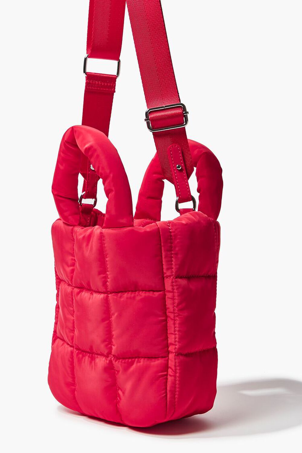 RED Quilted Tote Bag, image 3
