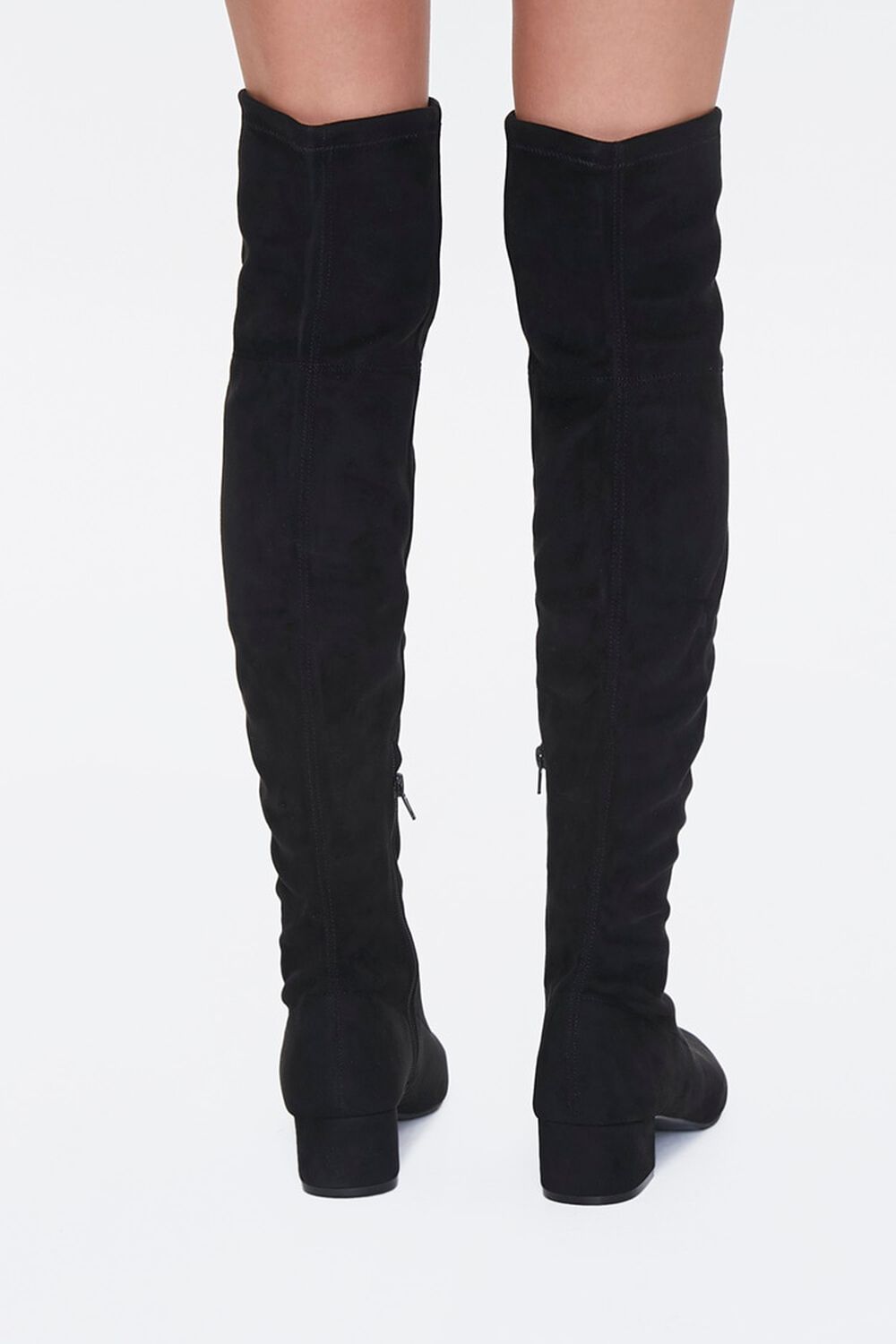 Faux Suede Over-the-Knee Boots, image 3