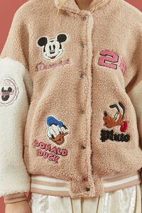 BROWN/MULTI Disney Mickey & Friends Varsity Jacket, image 5